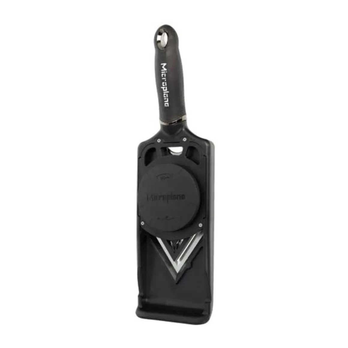 MicroplaneV-Hobel mit Julienneklingen-Einsatz 36 cm Speciality schwarz