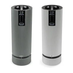 PeugeotPfeffer- und Salzmühle 15 cm Line Elektrisch Duo u‘Select carbon/alu