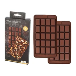 RBV BirkmannSchokoladentafelform 2-tlg. Chocolaterie braun