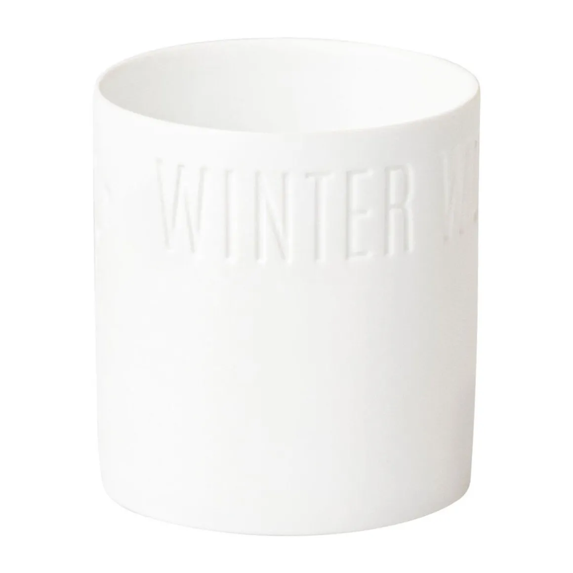 RäderTeelichthalter Winter Wonderworld 7 cm Winterzauber weiß