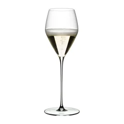 RiedelChampagner Weinglas mit Moussierpunkt 2er-Set Veloce klar