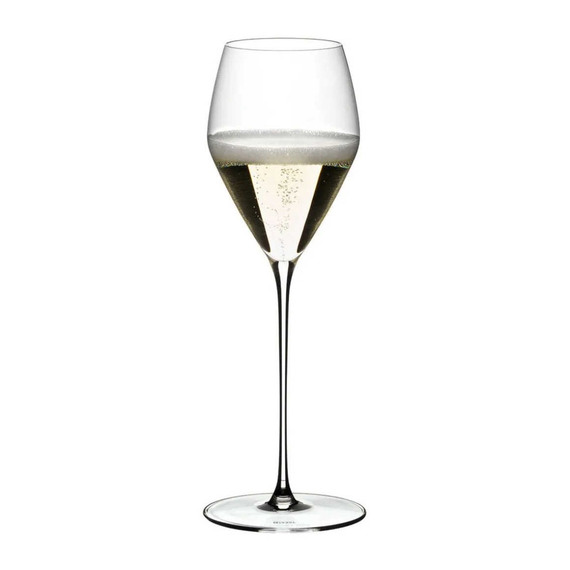 RiedelChampagner Weinglas mit Moussierpunkt 2er-Set Veloce klar