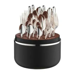 Robbe & BerkingThe Box - Belvedere 925 Sterlingsilber inkl. 24-tlg Besteckset Frozen Black
