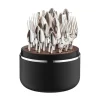 Robbe & BerkingThe Box - Riva 150 g versilbert inkl. 24-tlg Besteckset
