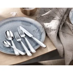 Robbe & Berking30 tlg. Garnitur Art Deco 925 Sterlingsilber