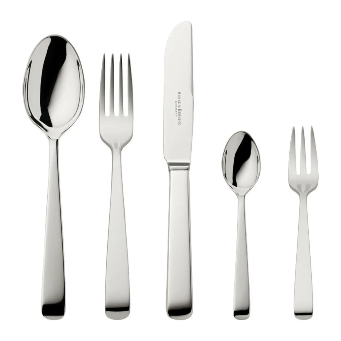 Robbe & Berking30 tlg. Menübesteck Alta 150 g versilbert