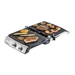 RommelsbacherKontaktgrill KG 2020 35x33 cm 2000 W edelstahl