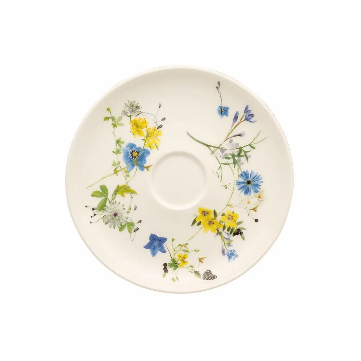 RosenthalKaffee-Untertasse 14 cm Brillance Fleurs des Alpes