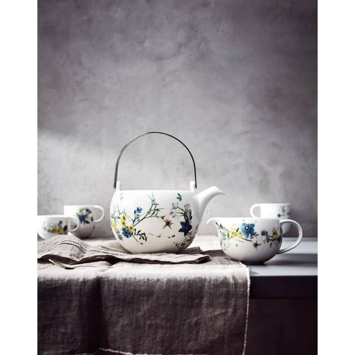 RosenthalKaffee-Untertasse 14 cm Brillance Fleurs des Alpes