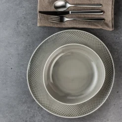RosenthalTeller-Set 18-tlg. Junto Pearl Grey