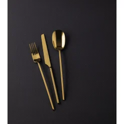 SambonetBesteck-Set 24-tlg. 100 Mirror PVD Gold