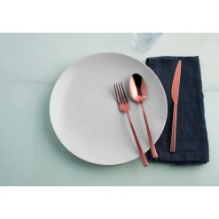 SambonetBesteck-Set 24-tlg. Rock Mirror PVD Copper