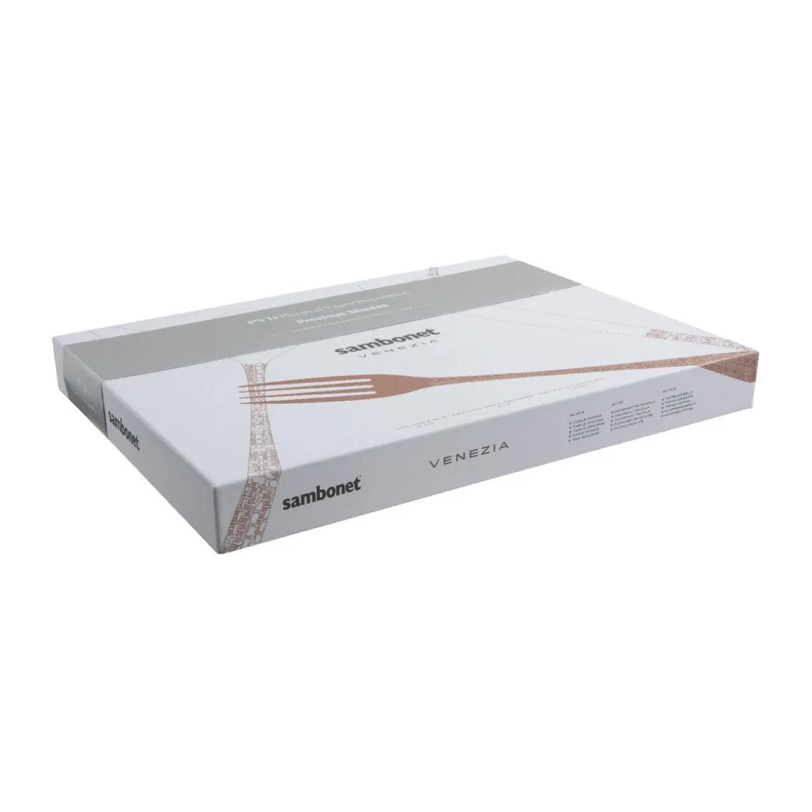 SambonetBesteck-Set 30-tlg. Venezia PVD Kupfer