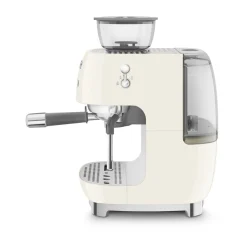 SmegEspressomaschine mit Mahlwerk EGF03 2 Tassen 1650 50’s Style schwarz
