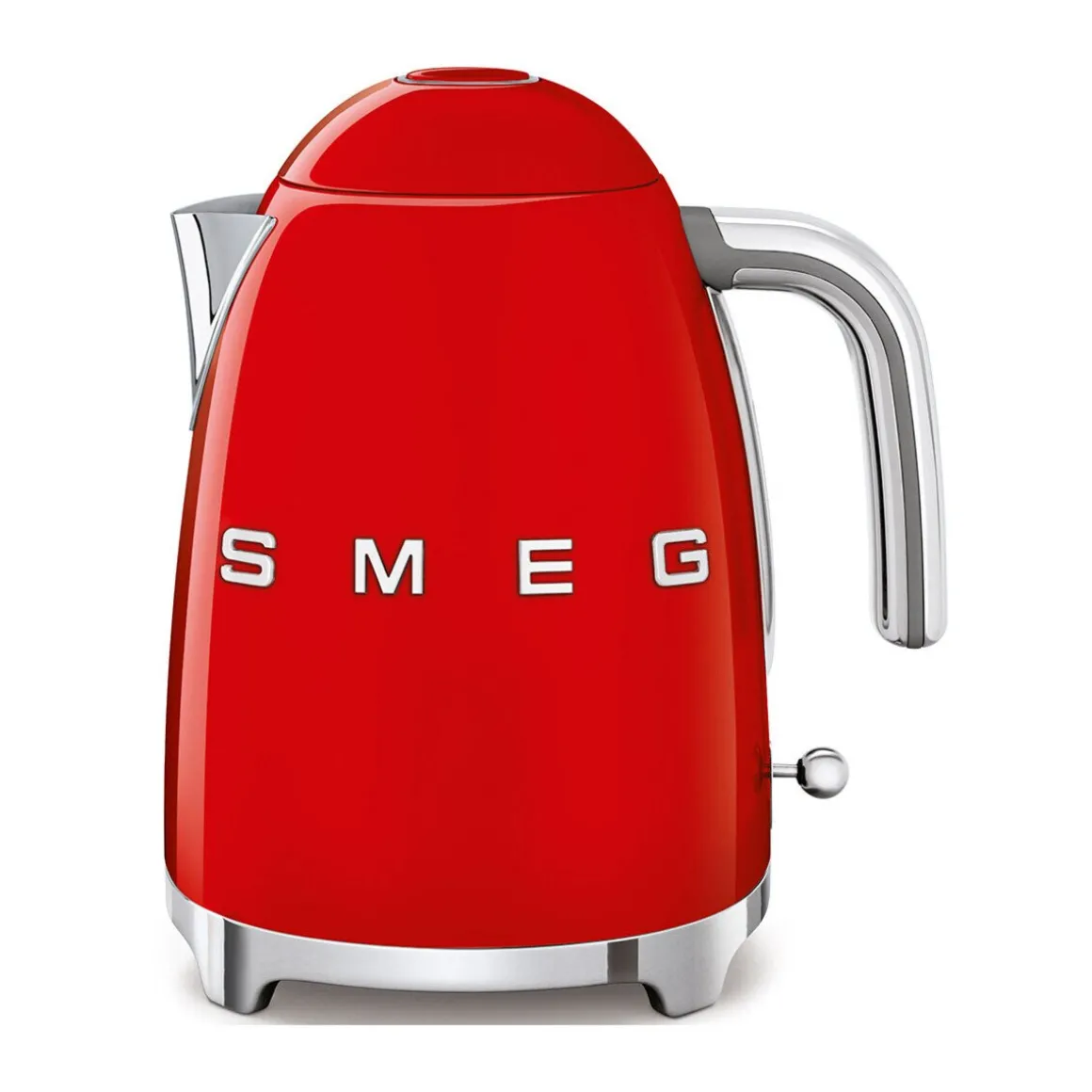SmegWasserkocher KLF03 1,7 l 2400 W 50’s Style rot