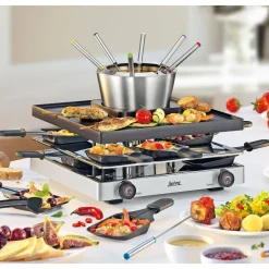 SpringRaclette/Fondue für 8 31x34x17 cm Classic edelstahl