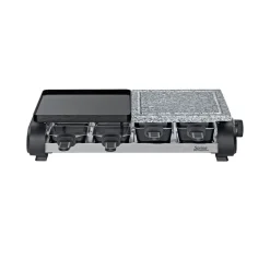 SpringRaclette für 8 47x22 cm Basic schwarz