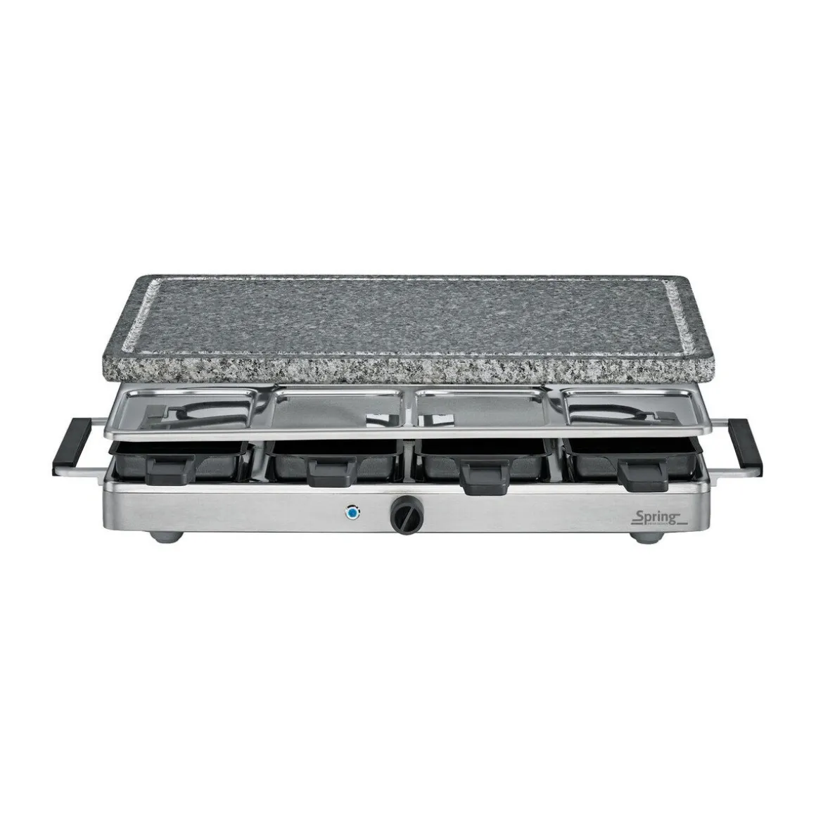 SpringRaclette für 8 48x27x15 cm Classic edelstahl
