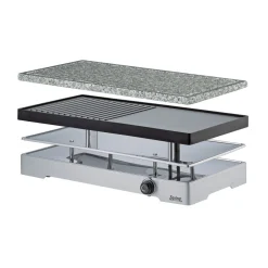 SpringRaclette für 4 22x22x14 cm Classic edelstahl