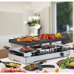 SpringRaclette für 4 22x22x14 cm Classic edelstahl