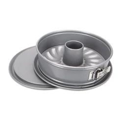 StädterSpringform mit Flach- und Rohrboden 26 cm We love baking grau
