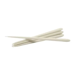Stoff NagelStabkerzen 6er-Set off-white