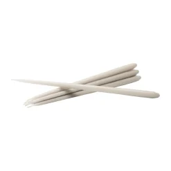 Stoff NagelStabkerzen 6er-Set sand