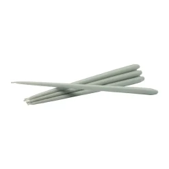 Stoff NagelStabkerzen 6er-Set dusty mint