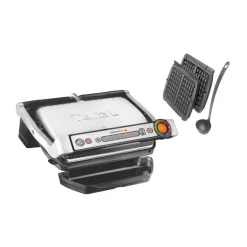 TefalOptigrill mit Waffelplatten und Kelle