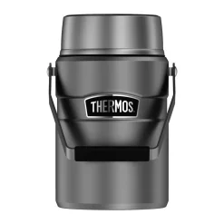 ThermosIsolier-Speisegefäß 1,2 l Stainlesse King Food Jar silber