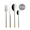 Villeroy & BochBesteck-Set 70-tlg. Ella Edelstahl teilvergoldet