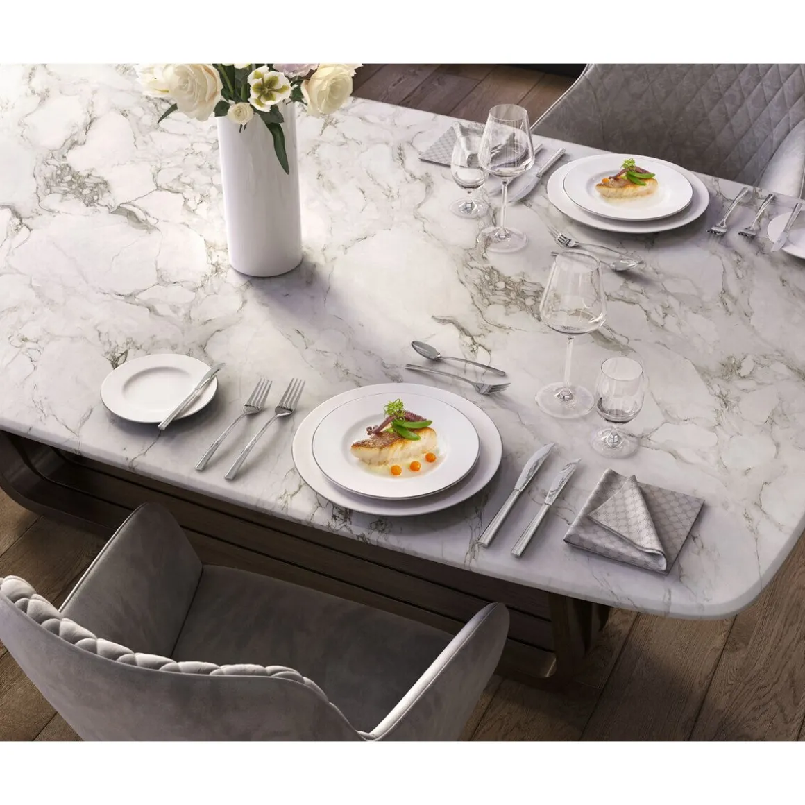 Villeroy & BochSignature Frühstücksteller 23 cm Anmut Platinum No. 1