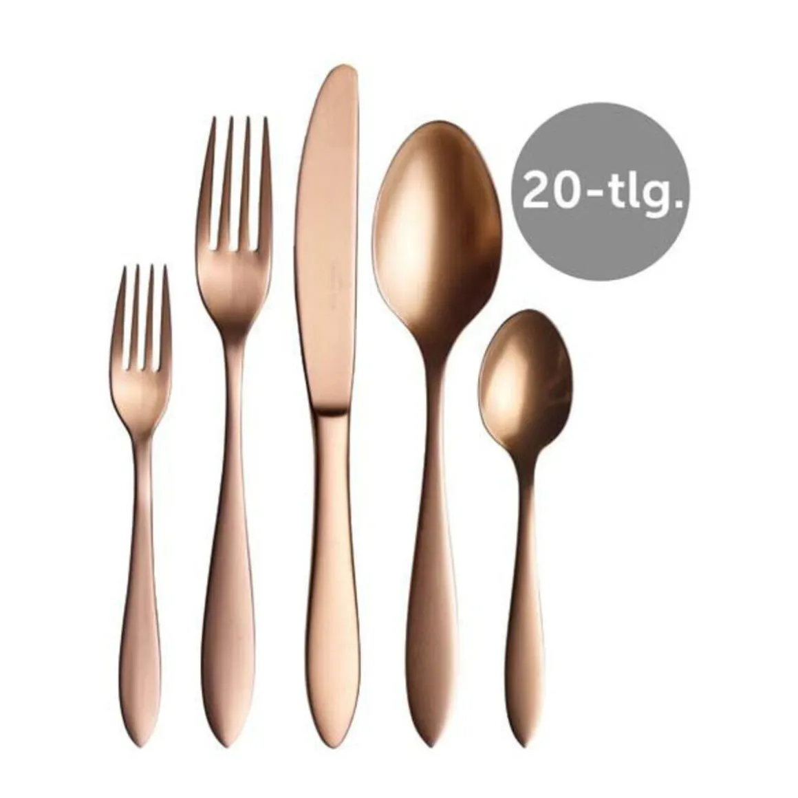 Villeroy & BochTafelbesteck-Set 20-tlg. Manufacture Edelstahl