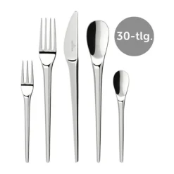 Villeroy & BochTafelbesteck-Set 30-tlg. NewMoon edelstahl