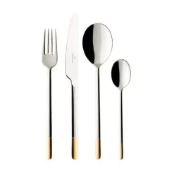Villeroy & BochTafelbesteck 24tlg. Ella teilvergoldet