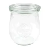WeckMiniglas Tulpen-Form 220 ml o. Klammern u. Gummi