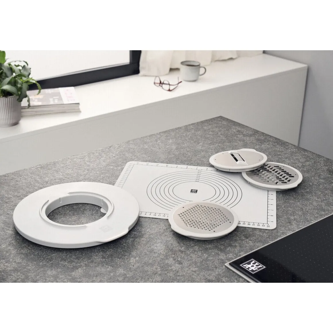 ZwillingZubehörset für Zwilling Fresh & Save Bowls grau 5-tlg.